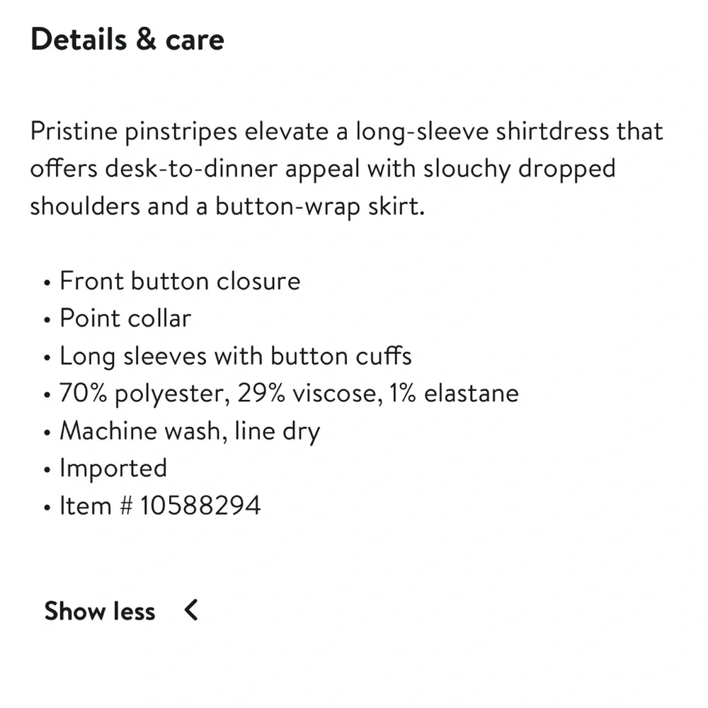 MANGO Pinstripe Wrap Shirtdress - Picture 14 of 14